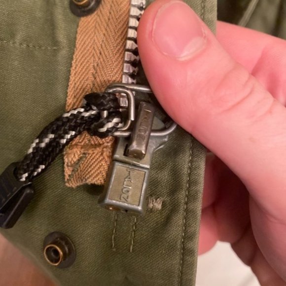 SOLD 90s Rugged Military Field Jacket w/ Liner - Picture 8 of 11